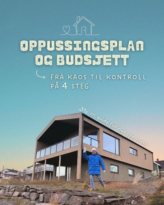 Oppussingsplan og budsjett - Guide